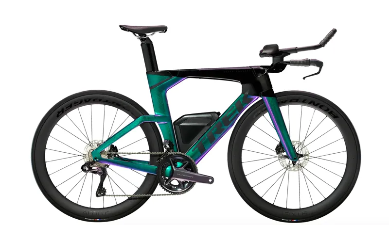 Trek Speed Concept SLR 7 Triathlon Bike in Emerald Iris/Trek Black